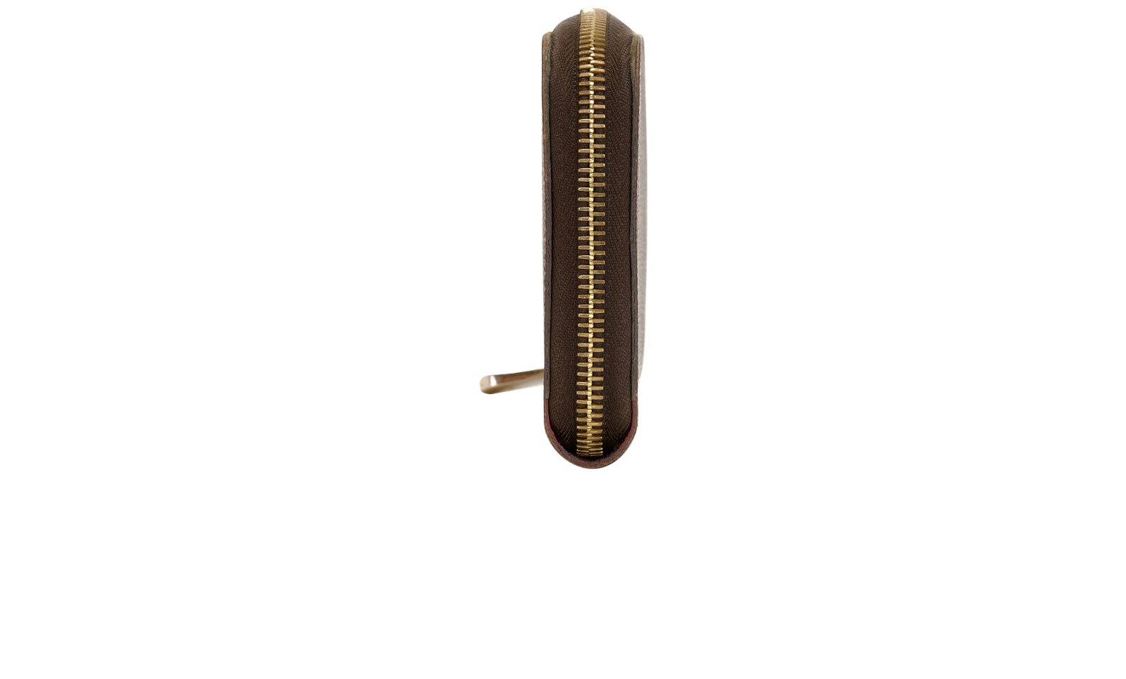 Louis Vuitton Zippy Wallet, &pound;295, Accessories, Brown, Canvas, Bottom view